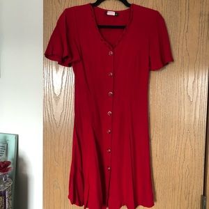 Vintage red dress